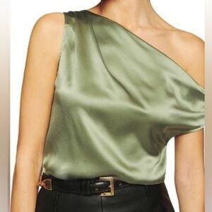 Reformation ANIKKA ONE SHOULDER TOP size 2